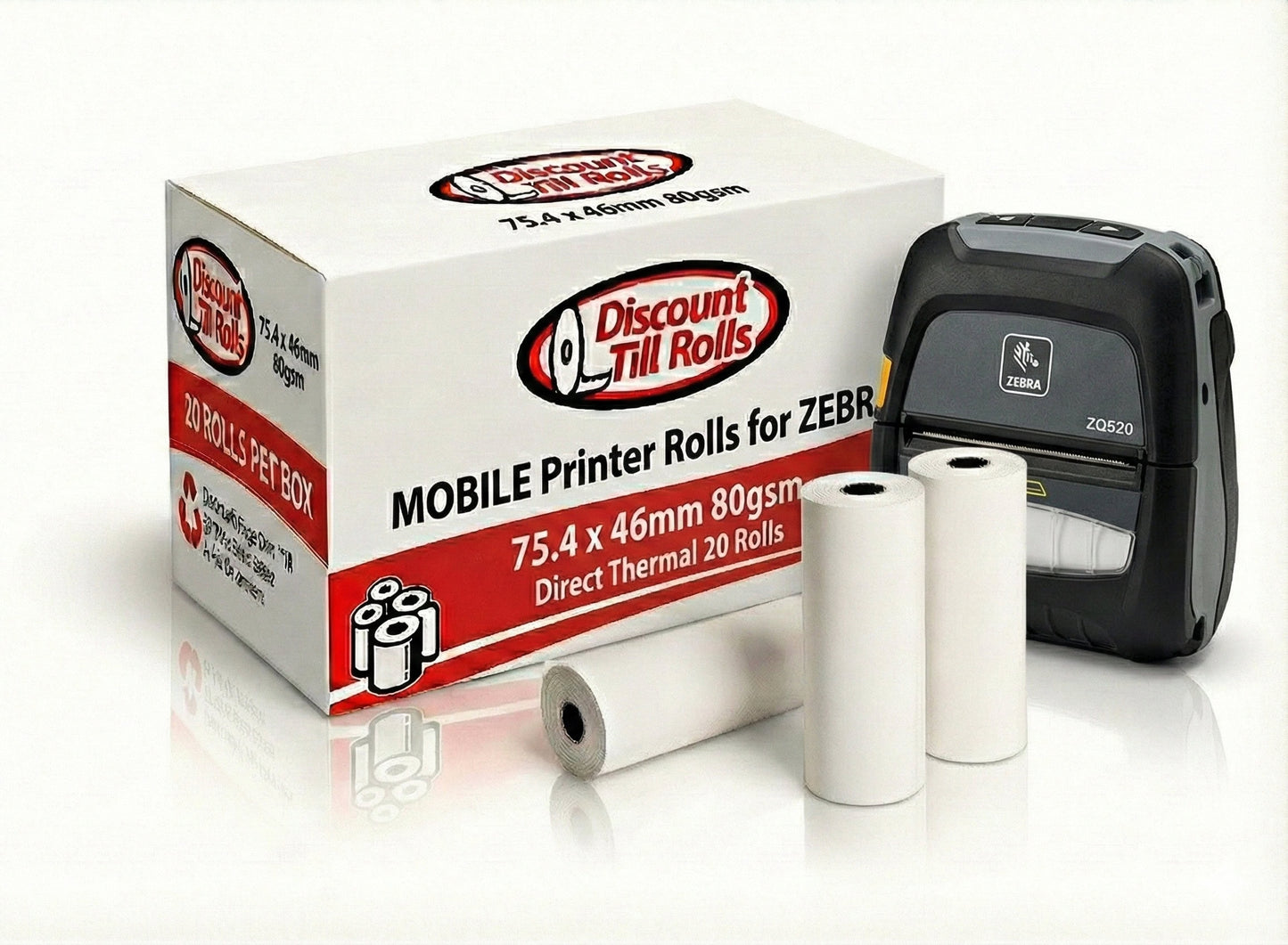 Zebra IMZ320 Direct Thermal Rolls | Zebra IMZ320 Paper Rolls | Zebra IMZ320 Rolls