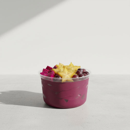 8oz Clear Round RPET Açaí Container (DC1) (18x32)