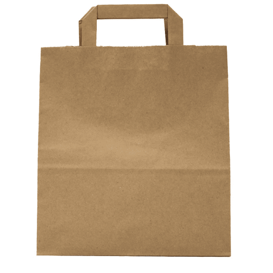 Eco-Friendly Large Brown Kraft Bags With Internal Handles