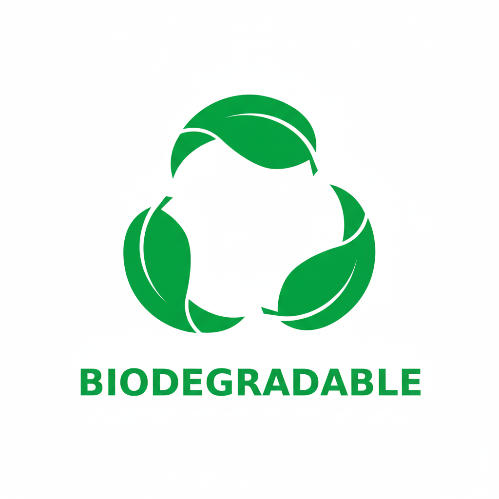 Biodegradable Symbol - Discount Till Rolls