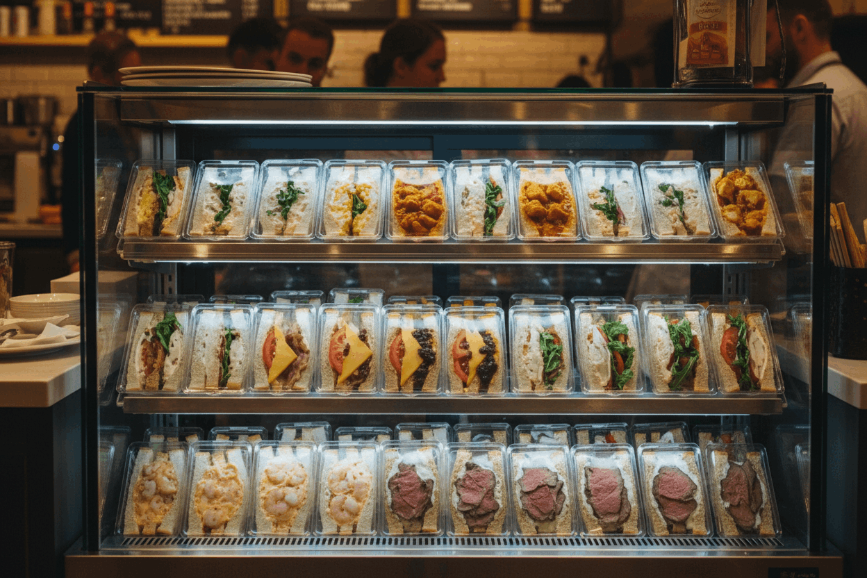Refrigerated Deli Shelving - Open Chiller