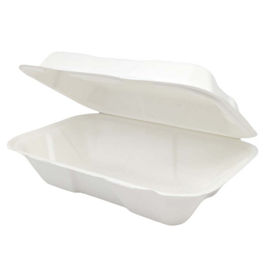 Bagasse compostable meal box