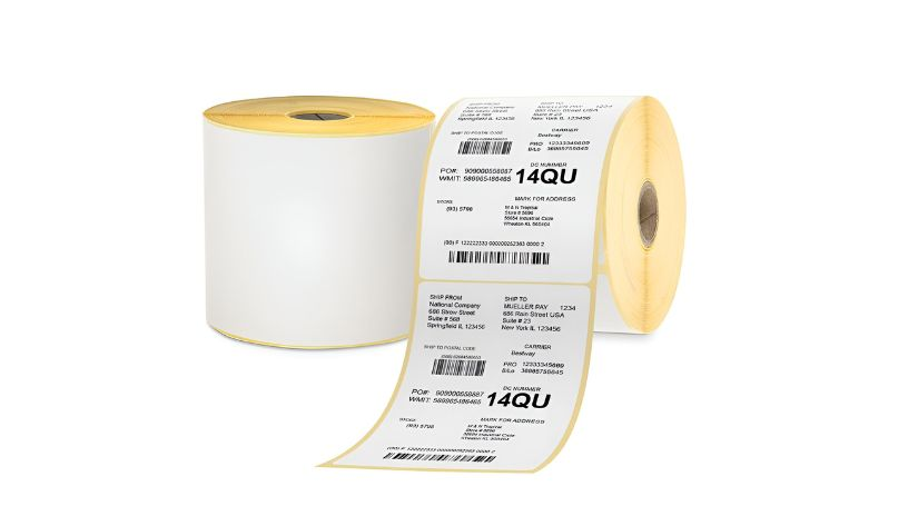 Compatible thermal printer labels for Zebra and Dymo printers in Ireland