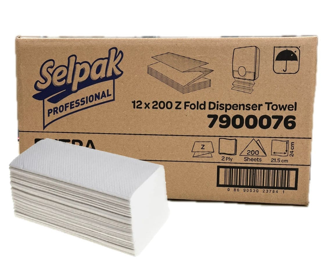 Z-fold hand towels