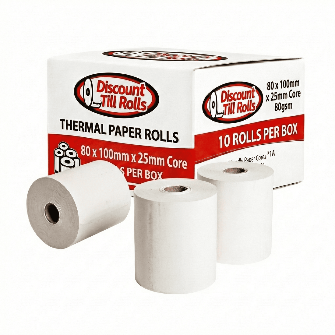 80x100mm thermal ticket rolls
