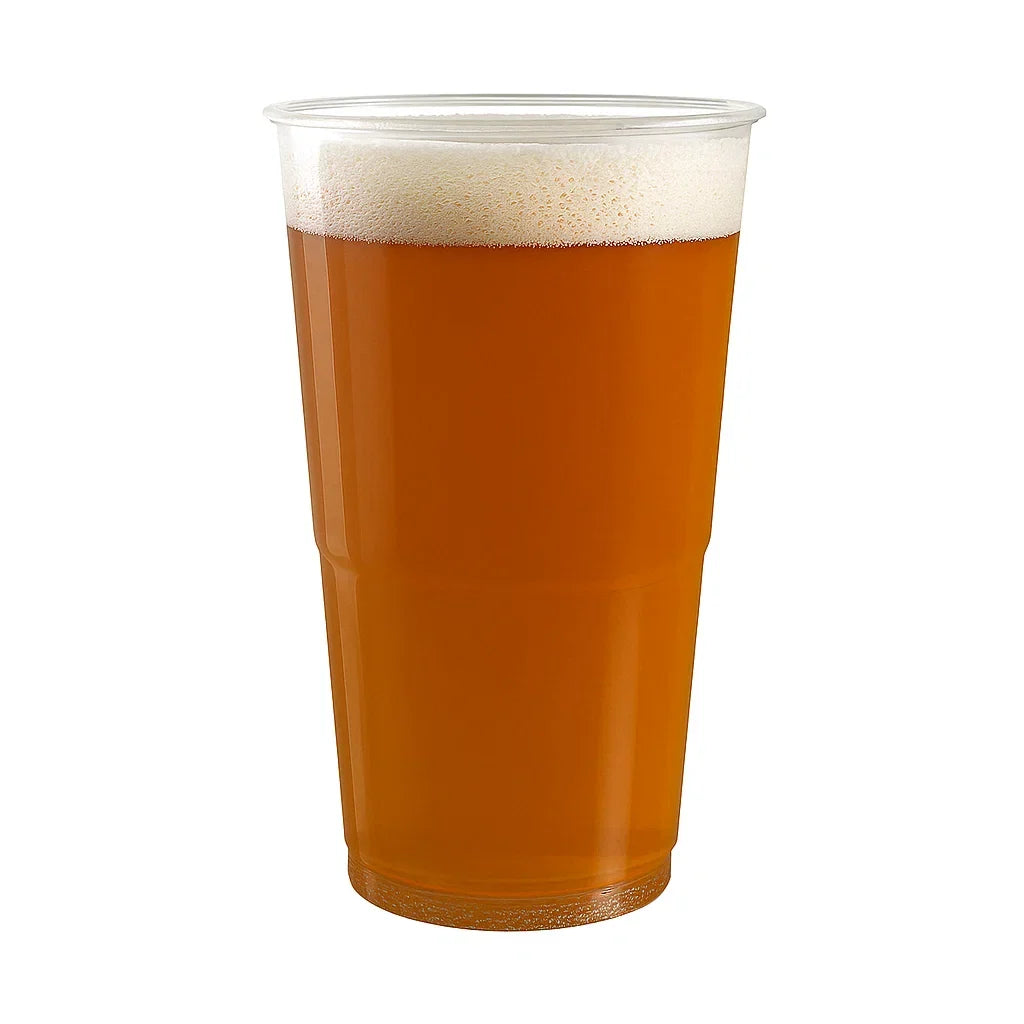 CE marked disposable pint flexi glasses