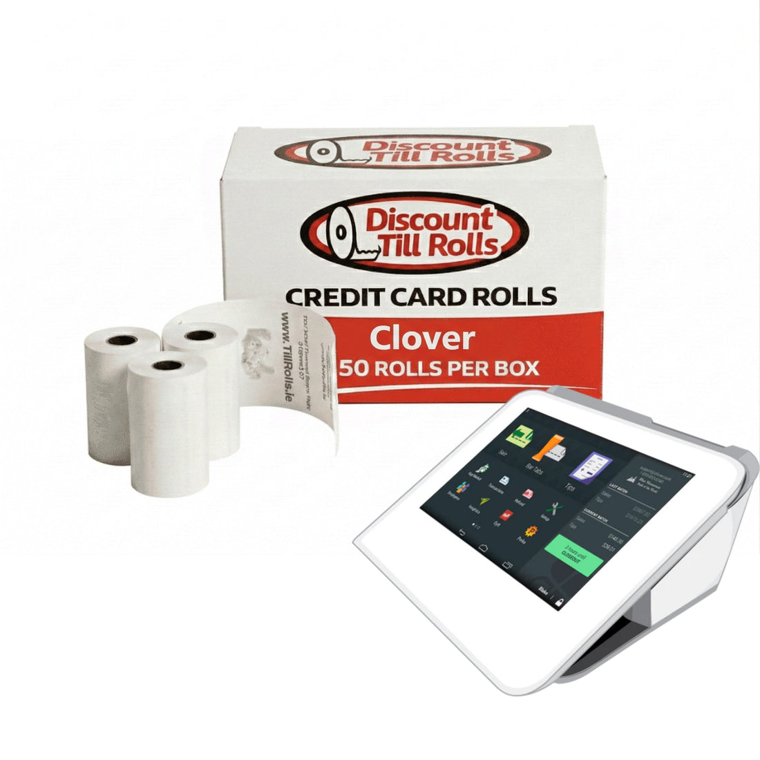 Clover Mini thermal rolls