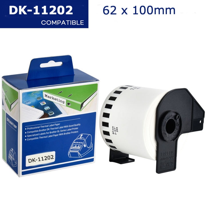 Brother DK-11202 compatible shipping labels