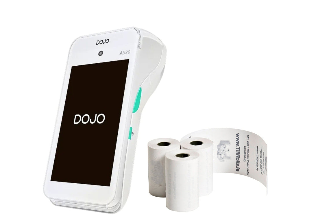 Dojo Go credit card rolls