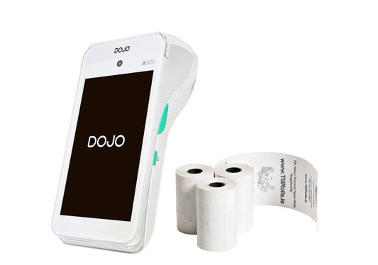 Dojo Go credit card rolls