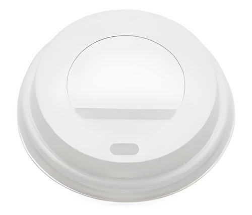 White 12/16oz Compostable Hot Cup Lids | 1000 Pack | FREE Ireland Delivery