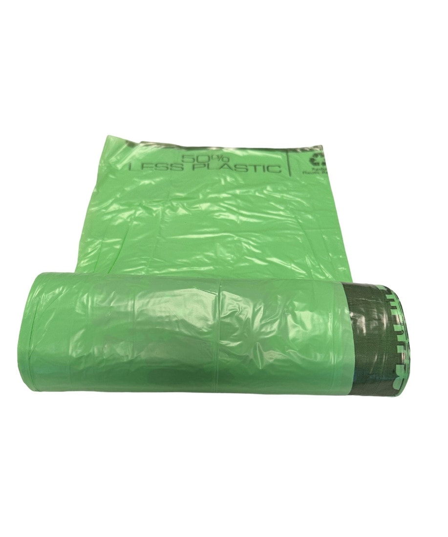 Sustainable Green Refuse Sack: 18x29x37 Biodegradable