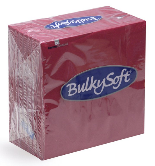 2 Ply Bulky Soft Bordeaux Coloured Napkin