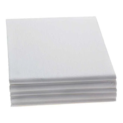 90cm x 90cm White Silk Table Slipcovers | Case of 100 | Hotels, Weddings & Events Ireland