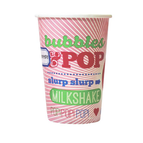 16oz Chill Cold Paper Cup PE Lined | 475ml | 1000 Pack | FREE Ireland Delivery