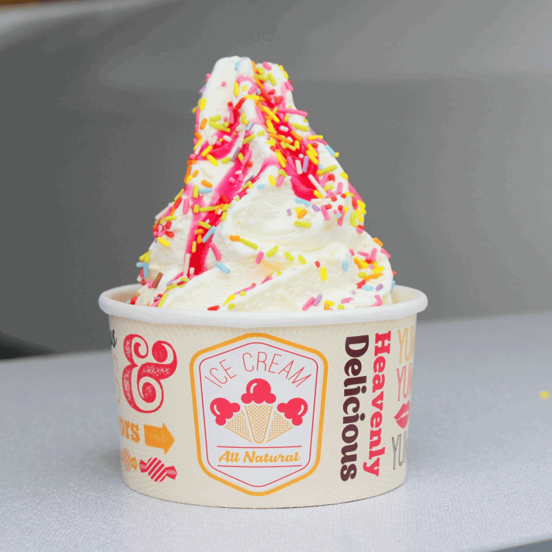 Elevate Delights with 5oz Chill Ice Cream Cups | Free Delivery