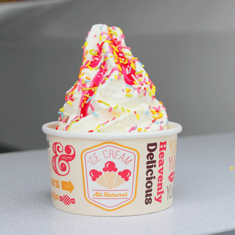 Elevate Delights with 5oz Chill Ice Cream Cups | Free Delivery
