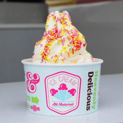 Premium 8oz Chill Ice Cream Cup: Enhance Your Frozen Treats