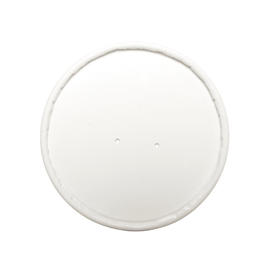 16oz Spiritpak Soup Paper Lids | Vented | Fits 16oz Only | 500 Per Case | Ireland
