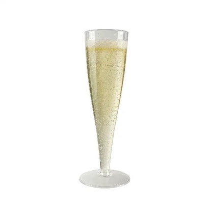 High-Quality Disposable Champagne Flutes, Free Shipping