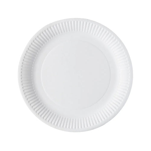 9" White Greenspirit Paper Plates (1000 per Case) | Ireland