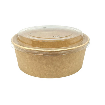 1300ml Kraft Bowls with PE Lining: Durable and Leak-Proof