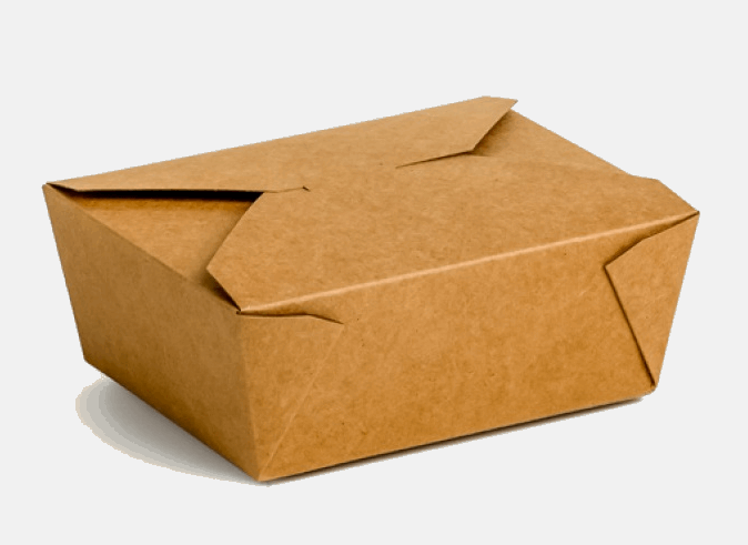 Shop No.8 Kraft Biobox Containers | Sustainable, Leakproof, and Heat Lamp Resistant | Free Delivery Across Ireland
