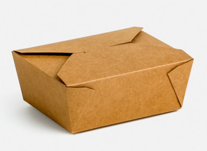 Shop No.8 Kraft Biobox Containers | Sustainable, Leakproof, and Heat Lamp Resistant | Free Delivery Across Ireland