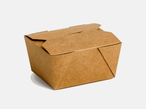 Kraft No.1 Biobox 26oz | 450 Boxes/Case | Food Containers Ireland