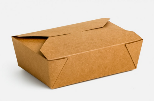 Kraft No.3 Biobox 66oz | 200 Boxes/Case | Food Containers Ireland