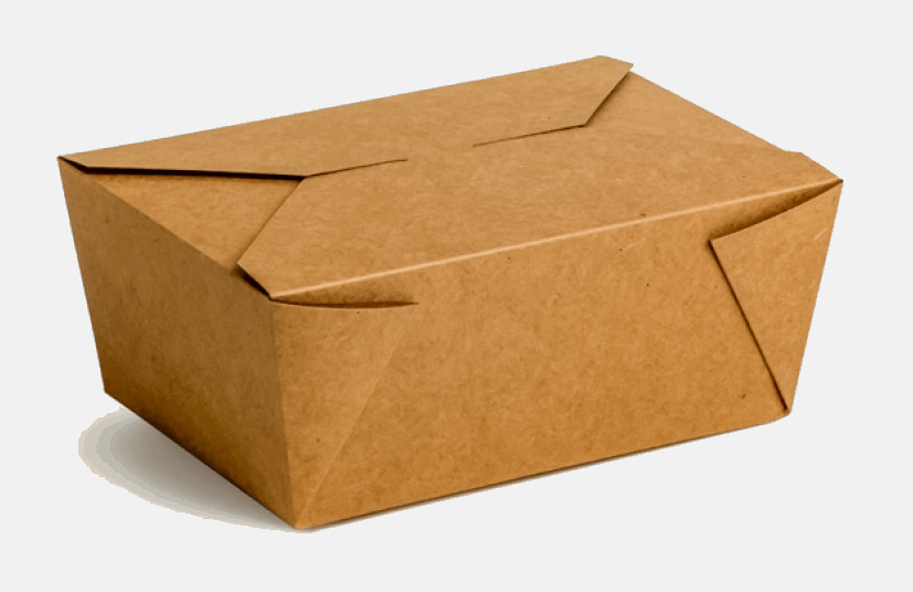 Buy No.4 Kraft Biobox Containers - Sustainable, Leakproof & Recyclable