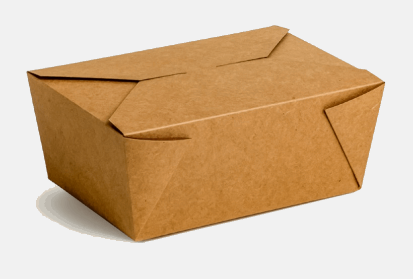 No.12 Kraft Biobox Containers - Sustainable & Leakproof | Free Delivery in Ireland