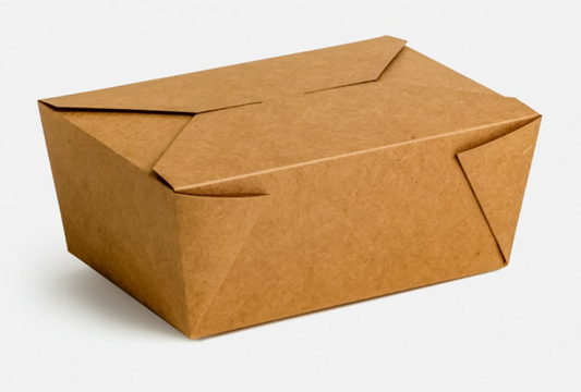No.12 Kraft Biobox Containers - Sustainable & Leakproof | Free Delivery in Ireland