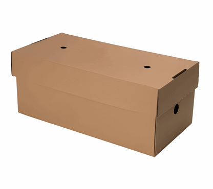 Fold Out Kraft Burger Box 244mm | Compostable Takeaway Boxes Ireland