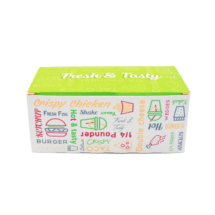 Small Fresh & Tasty Snack Box - Eco-Friendly Takeaway Solution