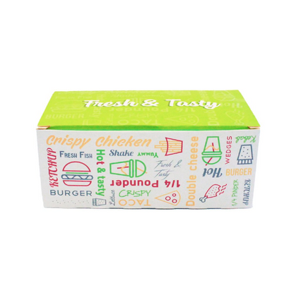 Small Fresh & Tasty Snack Box - Eco-Friendly Takeaway Solution