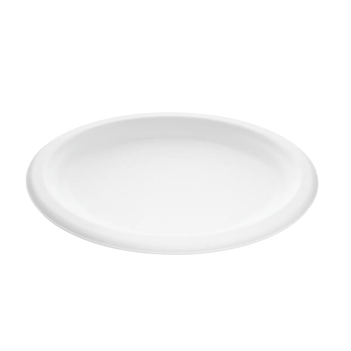 Compostable Oval Plates 500 Pack | 10"x8" Bagasse Catering Plates | Free Delivery Ireland