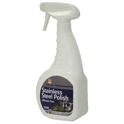 Stainless Steel Polish (T008) | 6 x 750ml | Professional Stainless Steel Cleaner | Ireland