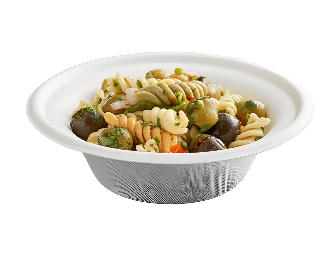 Eco-Friendly 12oz Bagasse Compostable Bowls - Reduce Waste