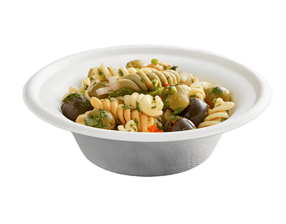 Eco-Friendly 12oz Bagasse Compostable Bowls - Reduce Waste