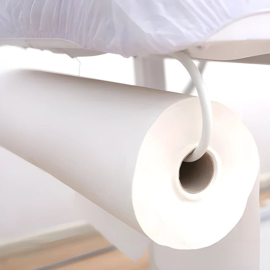 Close-up of a Couch Roll paper with a blurred background