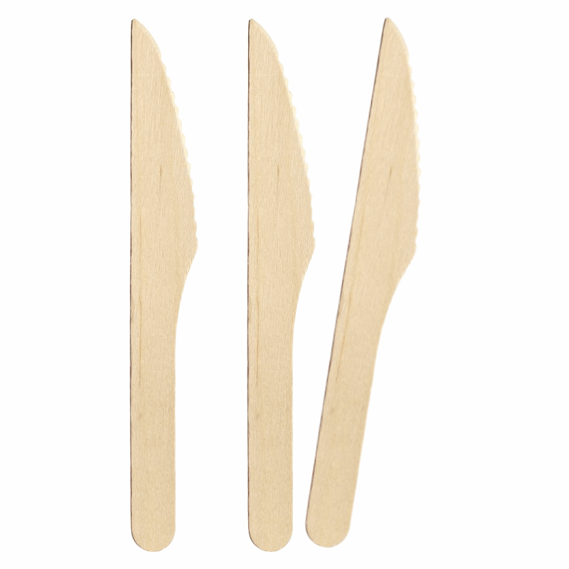 Greenspirit Wooden Knife | Disposable Wooden Knife | Takeaway Wooden Knife