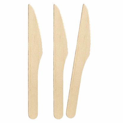 Greenspirit Wooden Knife | Disposable Wooden Knife | Takeaway Wooden Knife