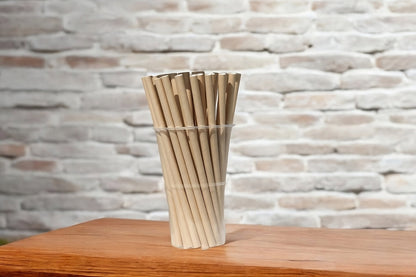 Kraft-Bamboo on jar on counter
