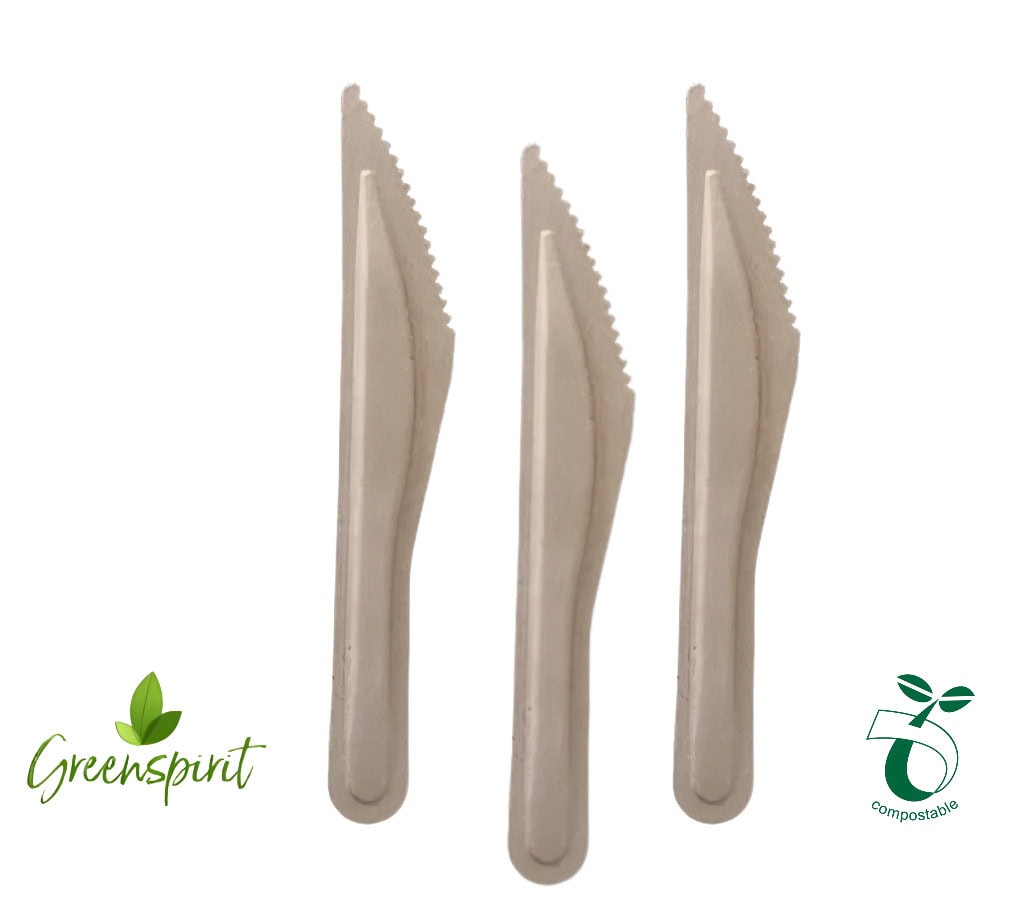 Greenspirit Heavy Duty Biodegradable Knife | 1000 Pack | FREE Ireland Delivery