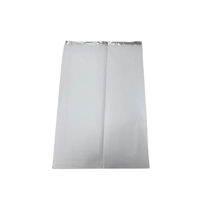 Large Flat Foil Chicken Bags (200x250x360mm) (500) on a white background