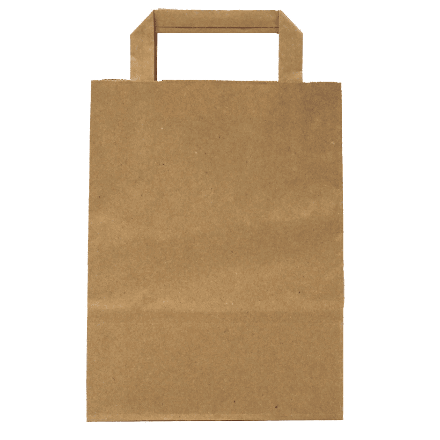 Durable Brown Kraft Handle Bags