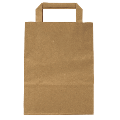 Durable Brown Kraft Handle Bags