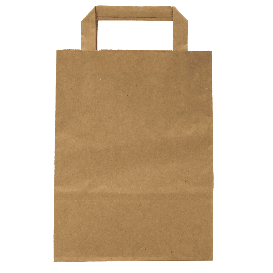 Durable Brown Kraft Handle Bags