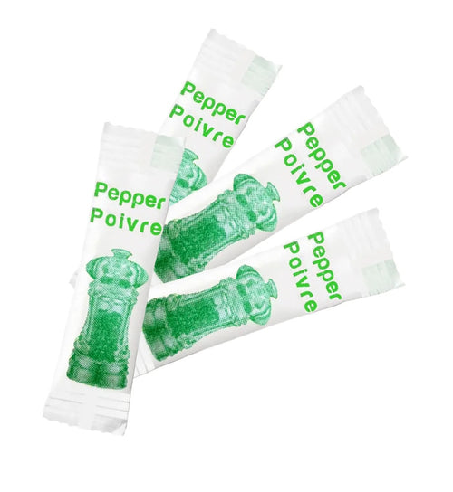 Pepper Sachets 0.25g – Bulk Black Pepper Sachets for Irish Cafés, Takeaways & Catering